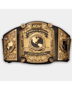 Aew new women debuts championship belt