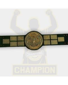 3D Big Green Champion Belt World Wrestling Fedration Hulk Hogan Shiekh Bob