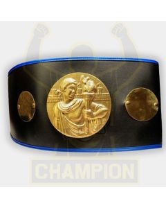 Amber Fight Gear Deluxe Championship Title Boxing Synthetic Fight Tournament Belt Replica