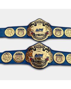 APW Customized Tag Team Championship Title Belt