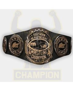 AWA Southern Heavyweight Wrestling Championship Belt Robert Fuller Ron Fuller