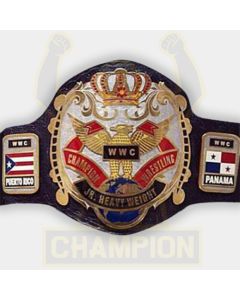 Classic WWC JR Junior Heavyweight Wrestling Championship Belt Puerto Rico Panama