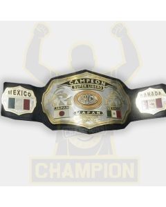 CMLL World Super Lightweight Championship Belt Kawato San Consejo Mundial de Lucha L