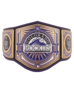 Colorado Rockies Legacy Title Belt