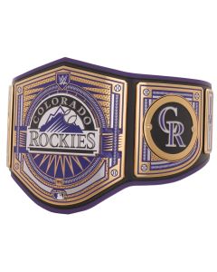 Colorado Rockies Legacy Title Belt