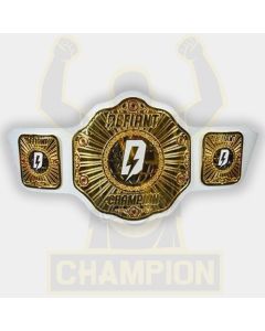 Defiant British World Professional Championship Belt Big Damo Rampage