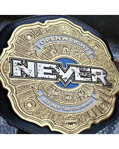 NEVER wrestling Open weight championship Belt