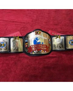 WWF European Championship Heavyweight Wrestling Title Belt NEW