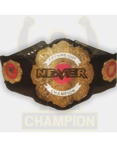 IWGP Open Weight Never Six Men Tag Team Championship Belt 
