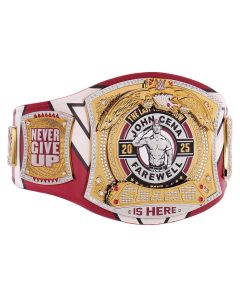 John Cena Springfield Spinner Championship Replica Title Belt