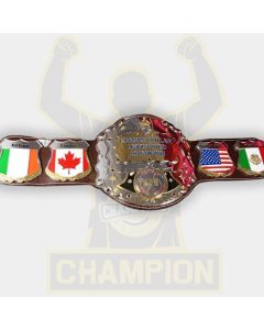 Kansas Outlaw Undisputed Wrestling Championship Title Belt