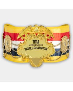 Legacy Consensus World Champion Title Belt New