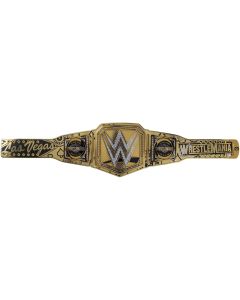 Rhea Ripley WrestleMania 41 Golden Replica Title Belt
