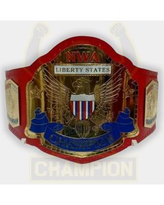 New NWA Liberty States Wrestling Championship Belt