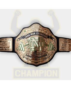 Notre Dame Ironman Championship Title Belt