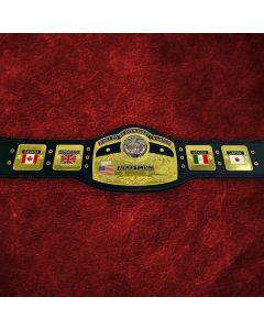 NWA Domed Globe Heavyweight Championship Belt 2021 Version Special
