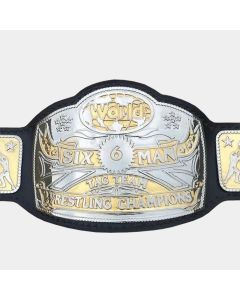 NWA World Six-Man Tag Team Heavyweight Championship Belt