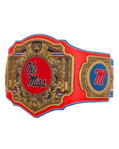 Ole Miss Rebels Legacy Title Belt