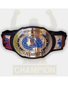 Oval Intercontinental Champion Belt