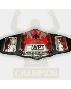 Playground Poker World Poker Tour Canadian Championship Title Belt