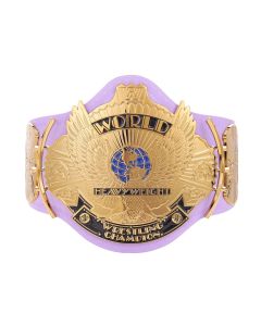 Purple WWE Winged Eagle Championship Title Belt