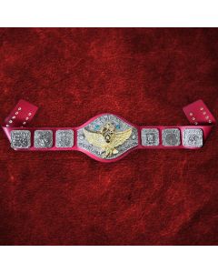 Silver with Gold Eagle Backlund Belt Special