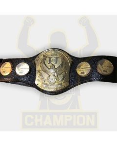 Yuji Yasuraoka WAR International Junior Heavyweight Champion Belt 