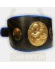 Amber Fight Gear Deluxe Championship Title Boxing Synthetic Fight Tournament Belt Replica