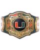Miami Hurricanes Legacy Title Belt
