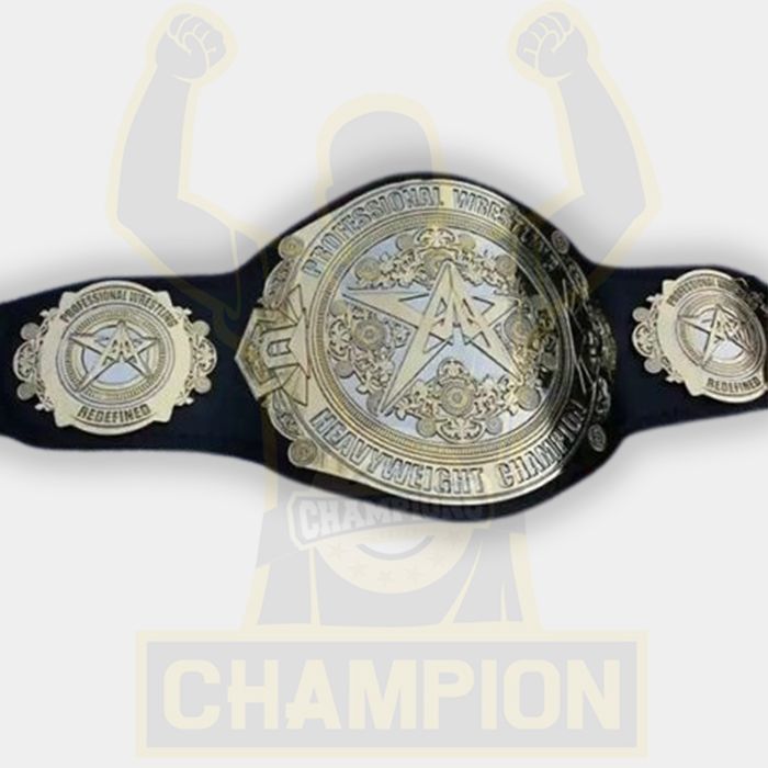 AAW Heavyweight Championship Belt Wrestling Champion Mat Fitchett