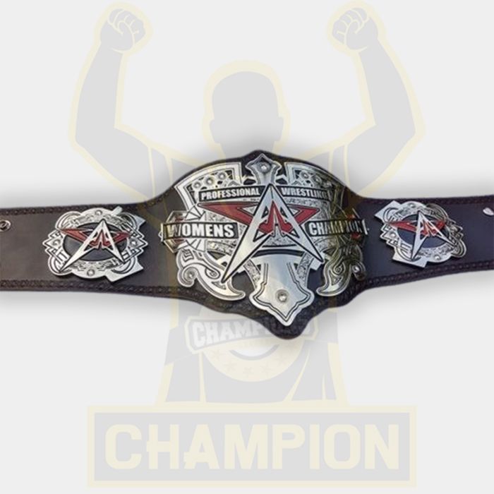 AAW Professional Women All American Wrestling Championship Belt Christi Jaynes