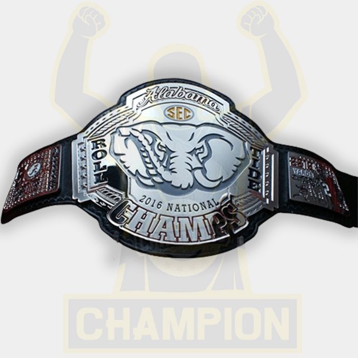 Alabama Roll Tide 2016 Wrestling Championship Belt