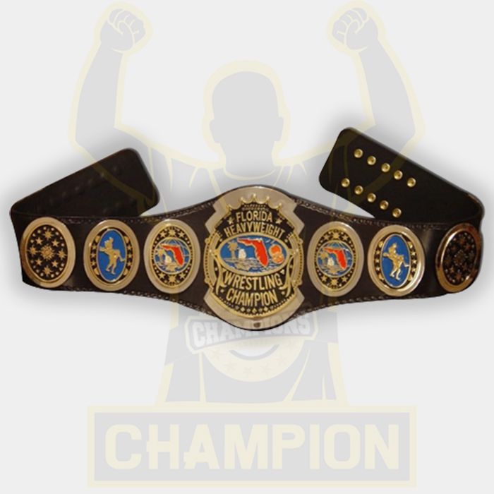 AWA Florida Heavyweight Wrestling Championship Belt 