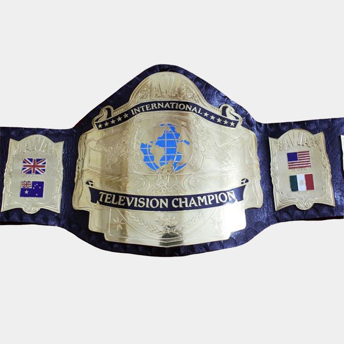 AWA International Television Championship Title Belt NEW