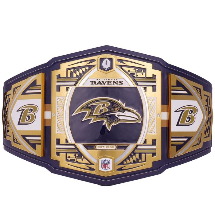 Baltimore Ravens Legacy Title Belt