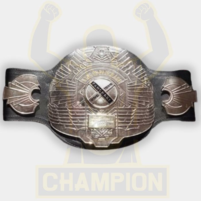 Bas Rutten 3rd King of Pancrase Wrestling Championship Belt MMA Frank Japan Pro 