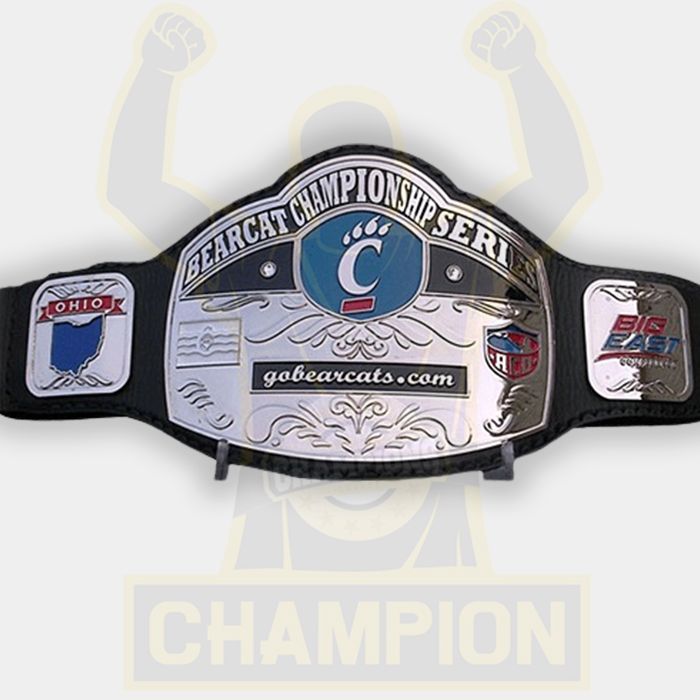 Bearcat Cornhole Championship Title Belt
