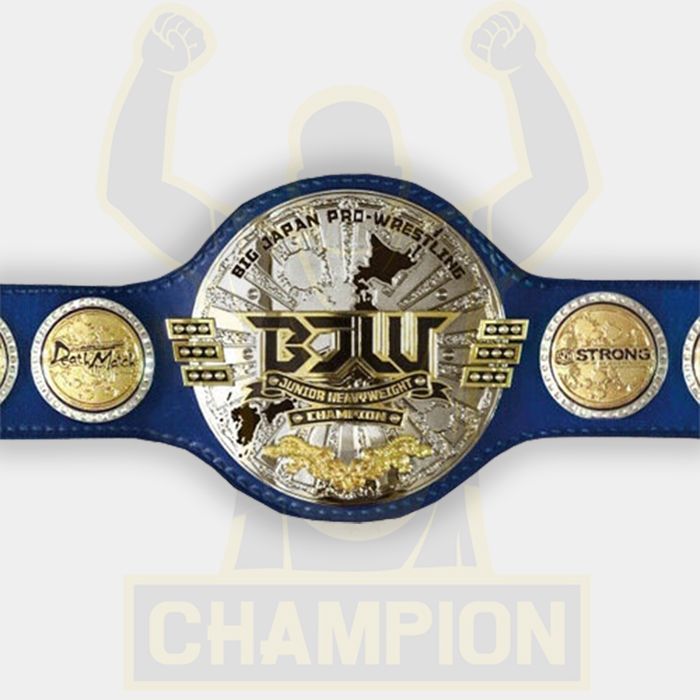 Big Japan Pro BJW Junior Championship Belt Kazuki Hashimoto