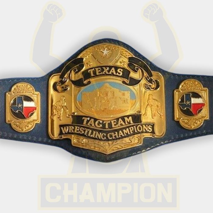 Bobby Managoff WCWA Texas Tag Team Championship Belt Southwest 
