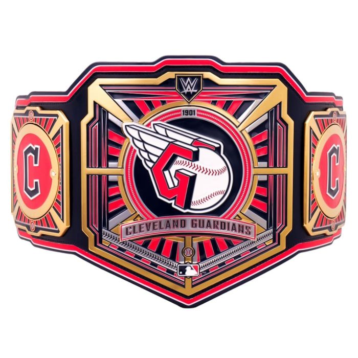 Cleveland Guardians Legacy Title Belt