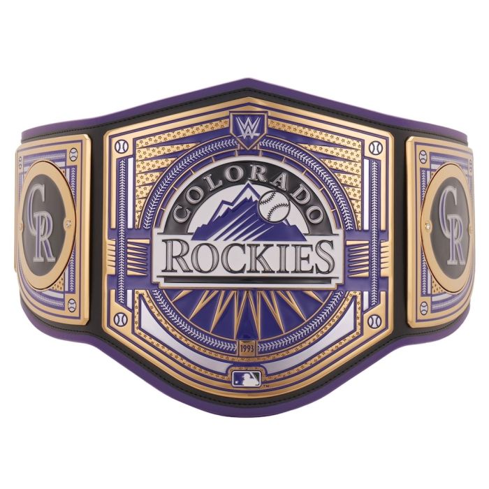 Colorado Rockies Legacy Title Belt