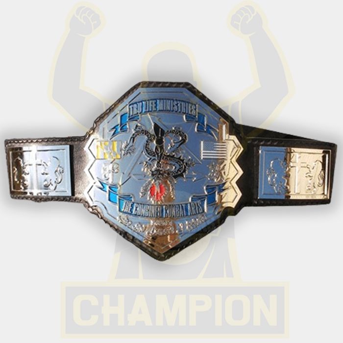 Combined Combat Arts Tru Life Ministries Championship Title Belt