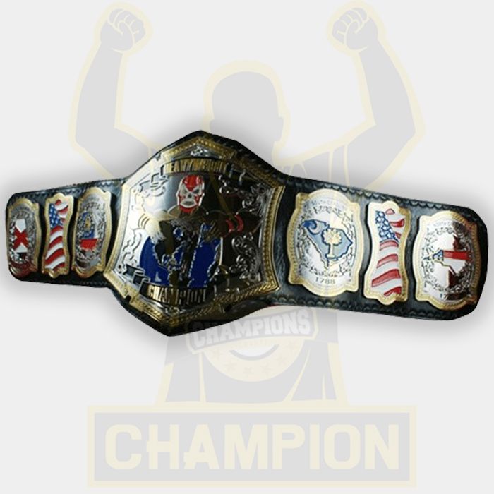 Custom Masked Man Championship Belt
