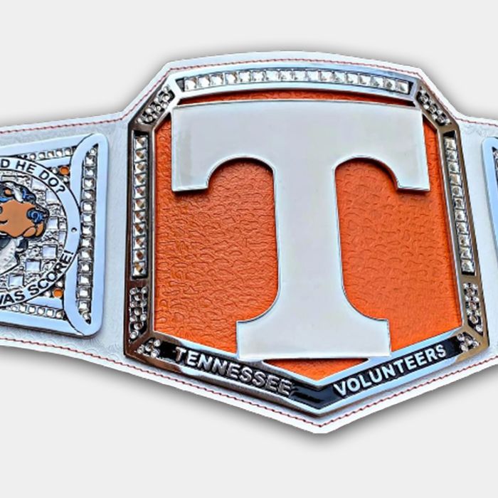 Custom Tennessee Volunteers Championship Title Belt
