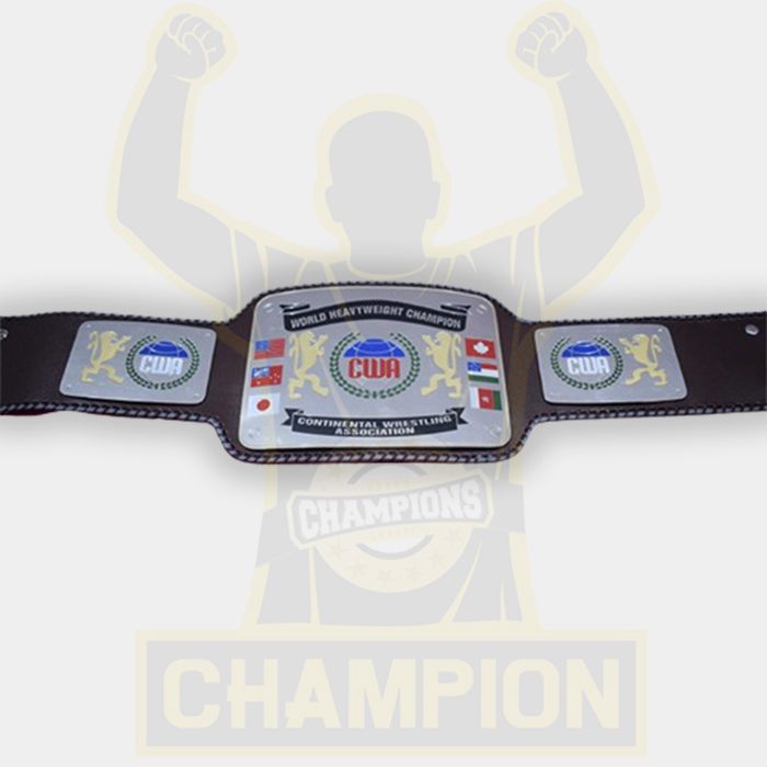 CWA World Heavyweight Continental Wrestling Championship Title Belt