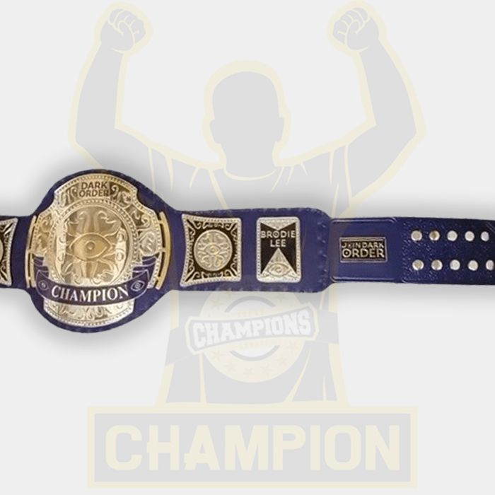 Dark Order Brodie Lee Tribute TNT Championship Belt 