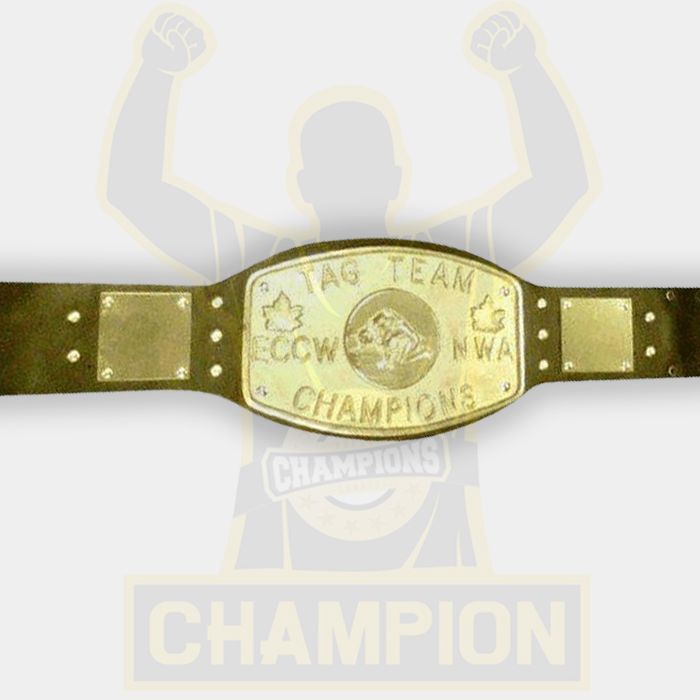 ECCW NWA Tag Team Elite Canadian Championship Belt