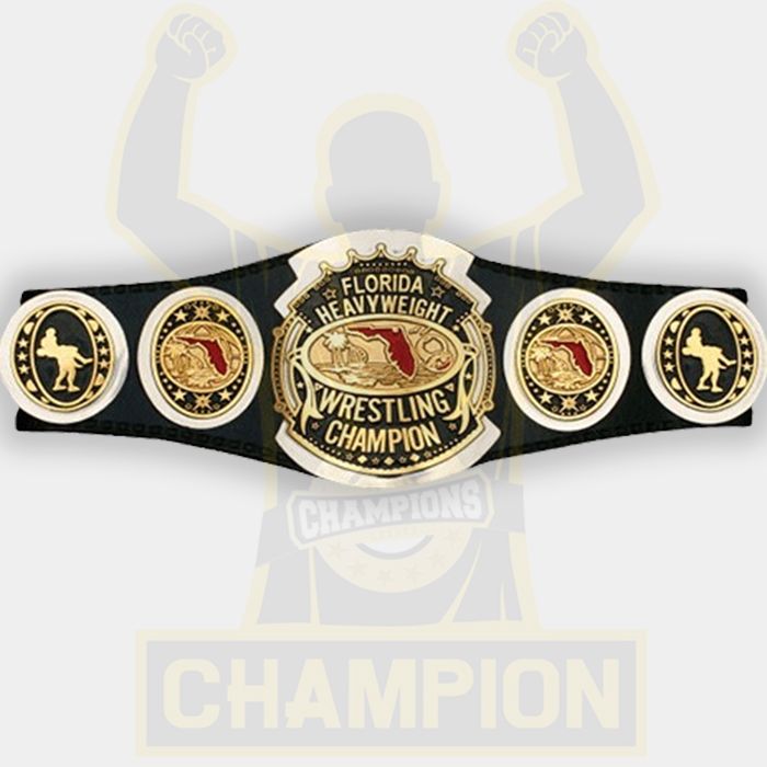 EWA Florida Heavyweight Championship Title Belt Tessa Blanchard Mr. Florida