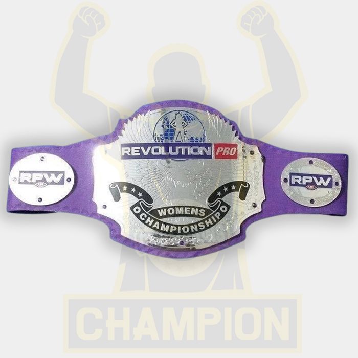 First RPW Revolution Pro Women's Championship Belt  Jamie Hayter Gisele Shaw