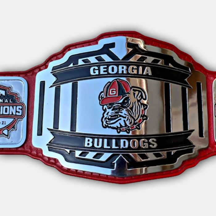 Georgia Bulldog Championship Title Replica Belt